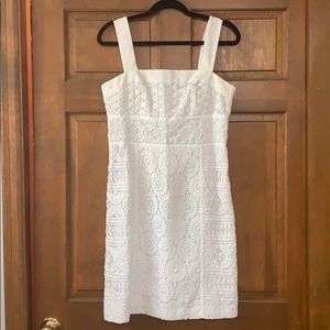 Tory Burch Margaux Lace Overlay Dress